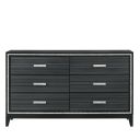 The appearance of Acme Haiden Dresser In Weathered Black Finish designed by ACME in the modern / contemporary interior design. This black piece of furniture was selected by 1StopBedrooms from Haiden Collection to add a touch of cosiness and style into your home. Sku: 28435. Material: Wood.