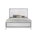 Acme Haiden Eastern King Bed With Led In White Finish