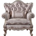 The appearance of Acme Jayceon Chair With 1 Pillow designed by ACME in the transitional interior design. This champagne piece of furniture  was selected by 1StopBedrooms from Jayceon Collection to add a touch of cosiness and style into your home. Sku: 54867. Material: Upholstery.