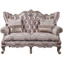 The appearance of Acme Jayceon Loveseat With 2 Pillows designed by ACME in the transitional interior design. This champagne piece of furniture  was selected by 1StopBedrooms from Jayceon Collection to add a touch of cosiness and style into your home. Sku: 54866. Material: Upholstery.