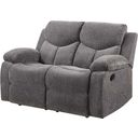 The appearance of Acme Kalen Motion Loveseat In Gray Chenille designed by ACME in the transitional interior design. This grey piece of furniture was selected by 1StopBedrooms from Kalen Collection to add a touch of cosiness and style into your home. Sku: 55443. Material: Wood.