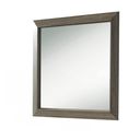 The appearance of Acme Lyndon Landscape Mirror in Weathered Gray Grain designed by ACME in the transitional interior design. This red piece of furniture was selected by 1StopBedrooms from Lyndon Collection to add a touch of cosiness and style into your home. Sku: 26024. Material: Glass.