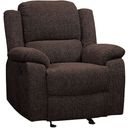 The appearance of Acme Madden Glider Recliner In Brown Chenille designed by ACME in the modern / contemporary interior design. This brown piece of furniture was selected by 1StopBedrooms from Madden Collection to add a touch of cosiness and style into your home. Sku: 55447. Material: Wood.