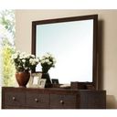 The appearance of Madison Dresser Mirror in Espresso designed by ACME in the transitional interior design. This brown piece of furniture was selected by 1StopBedrooms from Madison Collection to add a touch of cosiness and style into your home. Sku: 19574. Material: Glass.