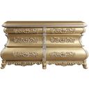 The appearance of Seville Dresser In Gold Finish designed by ACME in the transitional interior design. This gold piece of furniture  was selected by 1StopBedrooms from Seville Collection to add a touch of cosiness and style into your home. Sku: BD00454. Material: Wood.