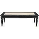 The appearance of Acme Tayden Coffee Table With Marble Top designed by ACME in the transitional interior design. This black piece of furniture was selected by 1StopBedrooms from Tayden Collection to add a touch of cosiness and style into your home. Sku: LV01158. Material: Wood.