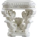 The appearance of Acme Vanaheim End Table designed by ACME in the transitional interior design. This antique white piece of furniture was selected by 1StopBedrooms from Vanaheim Collection to add a touch of cosiness and style into your home. Sku: LV00801. Material: Wood.