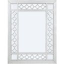 The appearance of Acme Varian Mirror In Mirrored And Antique Platinum designed by ACME in the glam interior design. This antique platinum piece of furniture was selected by 1StopBedrooms from Varian Collection to add a touch of cosiness and style into your home. Sku: 66158. Material: Wood.