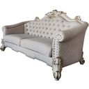 The appearance of Acme Vendome Ii Sofa With 6 Pillows designed by ACME in the transitional interior design. This ivory piece of furniture  was selected by 1StopBedrooms from Vendome Ii Collection to add a touch of cosiness and style into your home. Sku: LV01329. Material: Wood.
