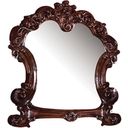 Acme Vendome Landscape Mirror with Intricate Details in Cherry