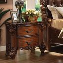 The appearance of Acme Vendome Traditional Two Drawer Nightstand in Cherry designed by ACME in the rustic / southwestern interior design. This cherry piece of furniture was selected by 1StopBedrooms from Vendome Collection to add a touch of cosiness and style into your home. Sku: 22003. Material: Wood.