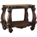 The appearance of Acme Versailles End Table Cherry Oak designed by ACME in the rustic / southwestern interior design. This brown piece of furniture was selected by 1StopBedrooms from Versailles Collection to add a touch of cosiness and style into your home. Sku: 82121. Material: Wood.