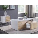 The appearance of Acme Verux Coffee Table designed by ACME in the modern / contemporary interior design. This white high gloss piece of furniture was selected by 1StopBedrooms from Verux Collection to add a touch of cosiness and style into your home. Sku: 84930. Material: Wood.