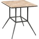 The appearance of Sorrento End Table In Tumbled Light Emperador designed by Kincaid in the transitional interior design. This tumbled light emperador piece of furniture  was selected by 1StopBedrooms from Sorrento Collection to add a touch of cosiness and style into your home. Sku: 113-915. Material: Steel.