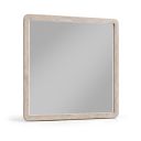 Adagio Solid Wood and Oak Veneer Mirror In Natural