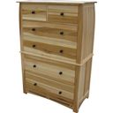 The appearance of Adamstown Natural Chest designed by A-America in the transitional interior design. This brown piece of furniture  was selected by 1StopBedrooms from Adamstown Collection to add a touch of cosiness and style into your home. Sku: ADANT5600. Material: Wood.