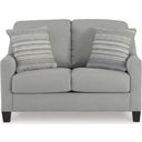 The appearance of Adlai Loveseat In Shadow designed by Signature Design by Ashley in the modern / contemporary interior design. This shadow piece of furniture was selected by 1StopBedrooms from Adlai Collection to add a touch of cosiness and style into your home. Sku: 3010335. Material: Fabric.