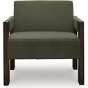 The appearance of Adlanlock Accent Chair In Olive designed by Signature Design by Ashley in the modern / contemporary interior design. This olive piece of furniture was selected by 1StopBedrooms from Adlanlock Collection to add a touch of cosiness and style into your home. Sku: A3000740. Material: Fabric.
