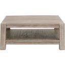 Adler Square Coffee Table In Natural Gray
