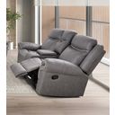 The appearance of Agata Loveseat In Warm Gray designed by Furniture of America in the transitional interior design. This warm gray piece of furniture was selected by 1StopBedrooms from Agata Collection to add a touch of cosiness and style into your home. Sku: NX6001WG-LV. Material: Leather.