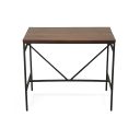 The appearance of Aileen Bar Table In Chestnut and Black designed by Carolina Living in the modern / contemporary interior design. This chestnut and black piece of furniture was selected by 1StopBedrooms from Aileen Collection to add a touch of cosiness and style into your home. Sku: CF4226CHETBK. Material: MDF. Table Top Shape: Rectangular.