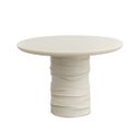 Alanya 44 Inch Round Dining Table In Cream