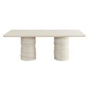 Alanya 84 Inch Rectangular Dining Table In Cream