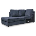 The appearance of Albar Place LAF Corner Chaise In Cobalt designed by Signature Design by Ashley in the modern / contemporary interior design. This cobalt piece of furniture was selected by 1StopBedrooms from Albar Place Collection to add a touch of cosiness and style into your home. Sku: 9530216. Material: Fabric.