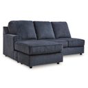 The appearance of Albar Place LAF Sofa Chaise In Cobalt designed by Signature Design by Ashley in the modern / contemporary interior design. This cobalt piece of furniture was selected by 1StopBedrooms from Albar Place Collection to add a touch of cosiness and style into your home. Sku: 9530202. Material: Fabric.