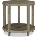 The appearance of Albion Side Table designed by Bernhardt in the traditional interior design. This pewter piece of furniture was selected by 1StopBedrooms from Albion Collection to add a touch of cosiness and style into your home. Sku: 311125. Material: Wood.