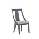 The appearance of Alcove Side Chair Set of 2 In Slate Blue designed by A.R.T. in the traditional interior design. This blue piece of furniture was selected by 1StopBedrooms from Alcove Collection to add a touch of cosiness and style into your home. Sku: 321206-2821. Material: Wood.