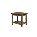 The appearance of Alder Grove End Table In Brindle designed by Aspenhome in the rustic / southwestern interior design. This brindle piece of furniture  was selected by 1StopBedrooms from Alder Grove Collection to add a touch of cosiness and style into your home. Sku: WDG914-BDL. Material: Wood.