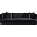 The appearance of Alder Velvet Sofa In Black Velvet designed by Meridian in the modern / contemporary interior design. This black velvet piece of furniture was selected by 1StopBedrooms from Alder Collection to add a touch of cosiness and style into your home. Sku: 699Black-S. Material: Velvet.