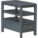Alexander Chairside Table In Midnight