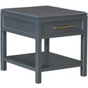 The appearance of Alexander End Table In Midnight designed by Aspenhome in the transitional interior design. This midnight piece of furniture was selected by 1StopBedrooms from Alexander Collection to add a touch of cosiness and style into your home. Sku: I3014-9140. Material: Wood.