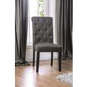 The appearance of Alfred Side Chair Set of 2 In Antique Black and Gray designed by Furniture of America in the rustic / southwestern interior design. This antique black and gray piece of furniture was selected by 1StopBedrooms from Alfred Collection to add a touch of cosiness and style into your home. Sku: CM3735GY-SC-2PK. Material: Wood.