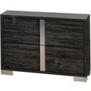 The appearance of Alice Glossy Gray Left Facing Nightstand designed by J&M in the modern / contemporary interior design. This grey piece of furniture was selected by 1StopBedrooms from Alice Glossy Gray Collection to add a touch of cosiness and style into your home. Sku: 15546-NSL. Material: Wood.