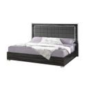 The appearance of Alice Glossy Gray Queen Bed designed by J&M in the modern / contemporary interior design. This grey piece of furniture was selected by 1StopBedrooms from Alice Glossy Gray Collection to add a touch of cosiness and style into your home. Sku: 15546-Q. Bed Type: Platform Bed. Material: Wood. Bed Size: Queen.