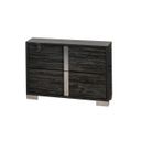 The appearance of Alice Glossy Gray Right Facing Nightstand designed by J&M in the modern / contemporary interior design. This grey piece of furniture was selected by 1StopBedrooms from Alice Glossy Gray Collection to add a touch of cosiness and style into your home. Sku: 15546-NSR. Material: Wood.