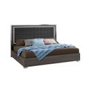 The appearance of Alice Matte Gray Queen Bed designed by J&M in the modern / contemporary interior design. This matte piece of furniture was selected by 1StopBedrooms from Alice Matte Gray Collection to add a touch of cosiness and style into your home. Sku: 15544-Q. Bed Type: Platform Bed. Material: Wood. Bed Size: Queen.
