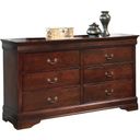 The appearance of Alisdair Dresser designed by Signature Design by Ashley in the traditional interior design. This reddish brown piece of furniture  was selected by 1StopBedrooms from Alisdair Collection to add a touch of cosiness and style into your home. Sku: B376-31. Material: Wood.