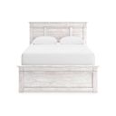 The appearance of Allihauser Queen Panel Bed In White Wash designed by Signature Design by Ashley in the transitional interior design. This white wash piece of furniture was selected by 1StopBedrooms from Allihauser Collection to add a touch of cosiness and style into your home. Sku: NCB1171-54;NCB1171-57;NCB1171-96. Bed Type: Panel Bed. Bed Size: Queen.