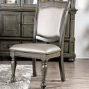 The appearance of Alpena Side Chair (Gray) (Set of 2) designed by Furniture of America in the traditional interior design. This gray piece of furniture was selected by 1StopBedrooms from Alpena Collection to add a touch of cosiness and style into your home. Sku: CM3350GY-SC-2PK. Material: Wood.