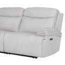 The appearance of Alpine Power Right Arm Facing Zero Gravity Recliner with Power Headrest In Airy Snow designed by Parker House in the modern / contemporary interior design. This airy snow piece of furniture was selected by 1StopBedrooms from Alpine Collection to add a touch of cosiness and style into your home. Sku: MALP#811RPHZ-AISN. Material: Polyester.