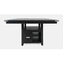 The appearance of Altamonte 60 Inch Adjustable Height Square Storage Table In Dark Charcoal designed by Jofran in the modern / contemporary interior design. This dark charcoal piece of furniture  was selected by 1StopBedrooms from Altamonte Collection to add a touch of cosiness and style into your home. Sku: 1851-60. Table Top Shape: Square. Size: 48" x 60". Material: Acacia.