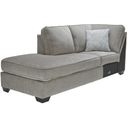The appearance of Altari LAF Corner Chaise In Alloy designed by Signature Design by Ashley in the modern / contemporary interior design. This alloy piece of furniture was selected by 1StopBedrooms from Altari Collection to add a touch of cosiness and style into your home. Sku: 8721416. Material: Fabric.