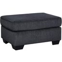 The appearance of Altari Ottoman In Slate designed by Signature Design by Ashley in the modern / contemporary interior design. This slate piece of furniture was selected by 1StopBedrooms from Altari Collection to add a touch of cosiness and style into your home. Sku: 8721314. Material: Fabric.