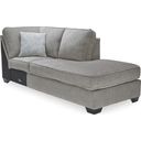 The appearance of Altari RAF Corner Chaise In Alloy designed by Signature Design by Ashley in the modern / contemporary interior design. This alloy piece of furniture was selected by 1StopBedrooms from Altari Collection to add a touch of cosiness and style into your home. Sku: 8721417. Material: Fabric.
