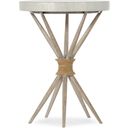The appearance of American Life Amani Beige Accent Table designed by Hooker in the transitional interior design. This beige piece of furniture was selected by 1StopBedrooms from American Life Amani Collection to add a touch of cosiness and style into your home. Sku: 1672-50003-00. Material: Rope.