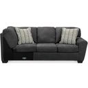The appearance of Ambee RAF Sofa In Slate designed by Signature Design by Ashley in the modern / contemporary interior design. This slate piece of furniture was selected by 1StopBedrooms from Ambee Collection to add a touch of cosiness and style into your home. Sku: 2862067. Material: Fabric.